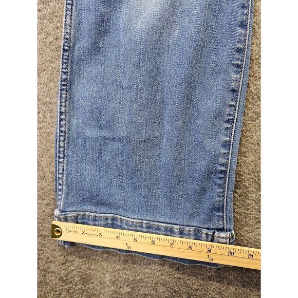 Wrangler Retro Jeans Womens Size 28x32 High Rise Trouser Boot Medium Wash - Picture 12 of 12